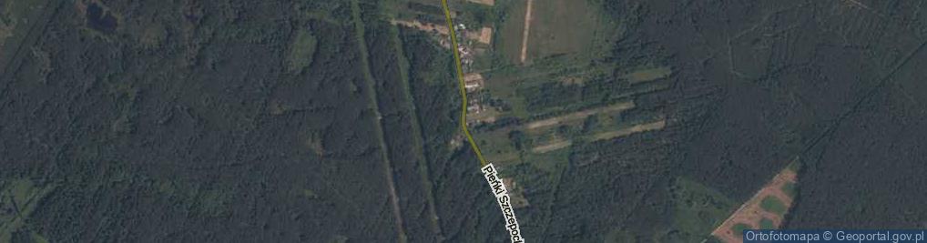 Zdjęcie satelitarne Pieńki Szczepockie ul.